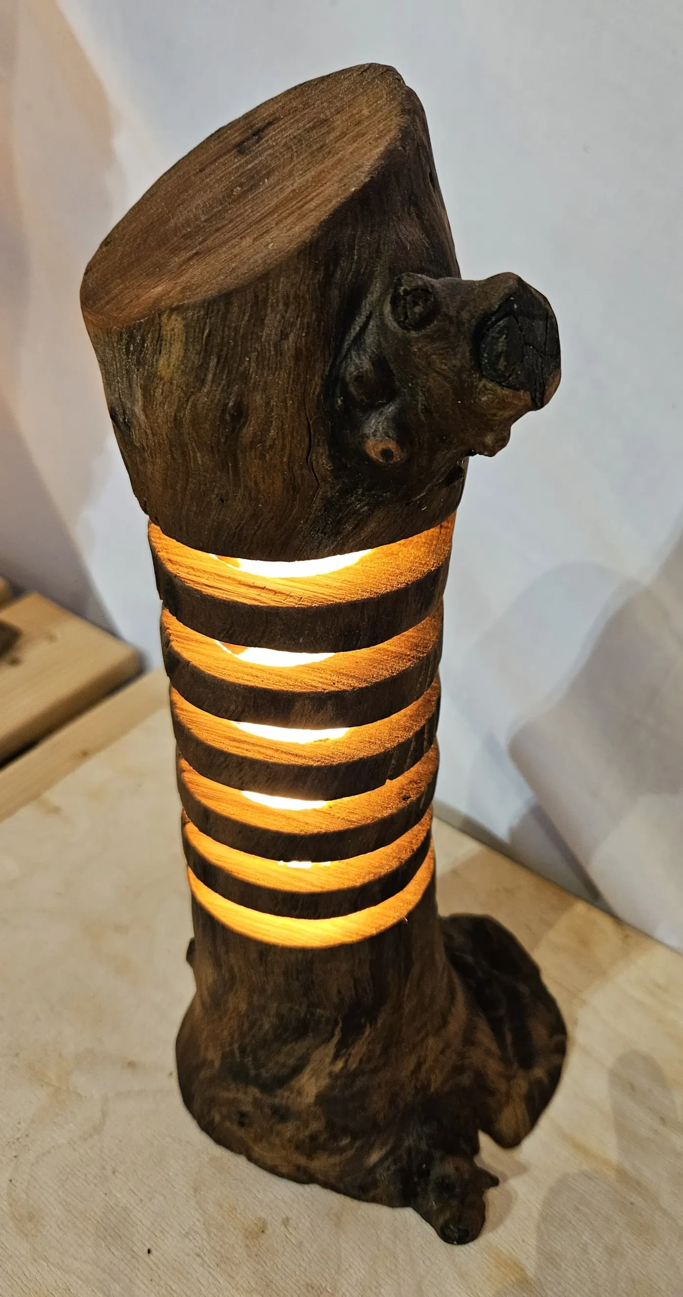 Lamellenlampe Apfelbaum Ansicht 2